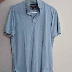 Banana Republic Light Blue Polo Size Medium